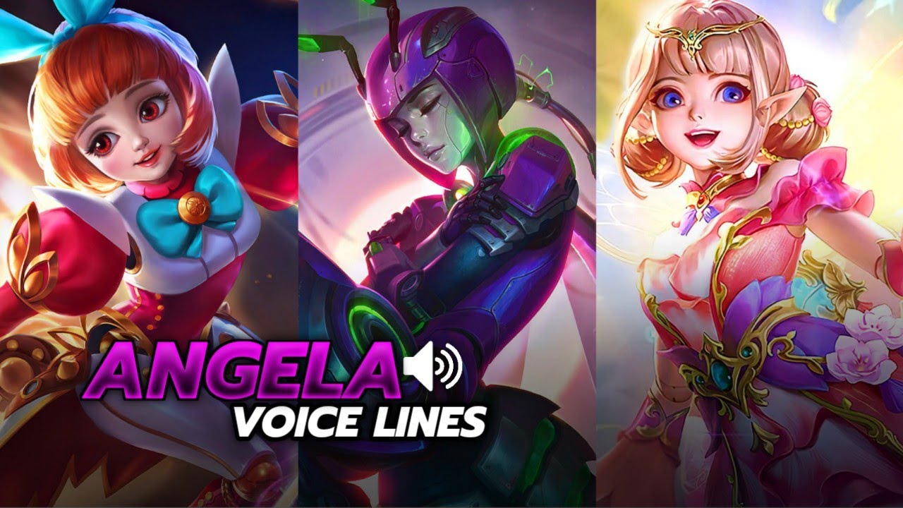 Angela Voice lines & Title - Angela Floral Elf and VENOM Vespid #MobileLegends