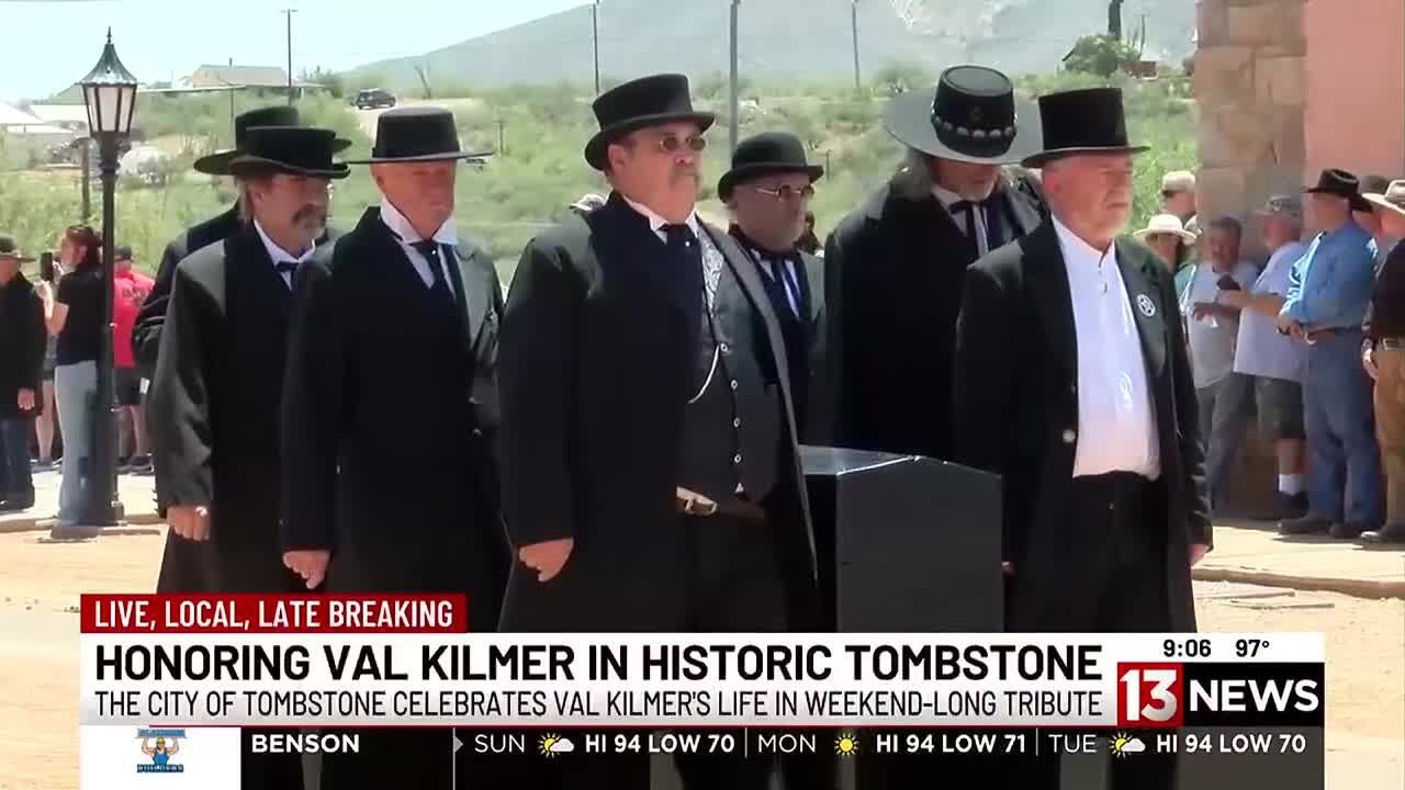 Honoring Val Kilmer in Tombstone