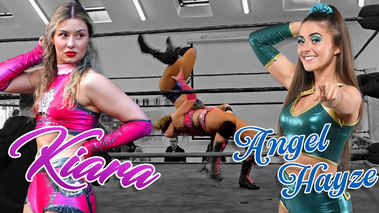 Pro Wrestler Kiara takes on WWE NXT star Angel Hayze!