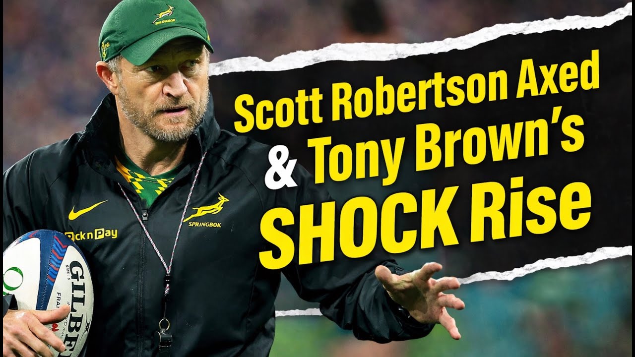 The Money Man and Rich Pickings: Scott Robertson Axed & Tony Brown’s SHOCK Rise