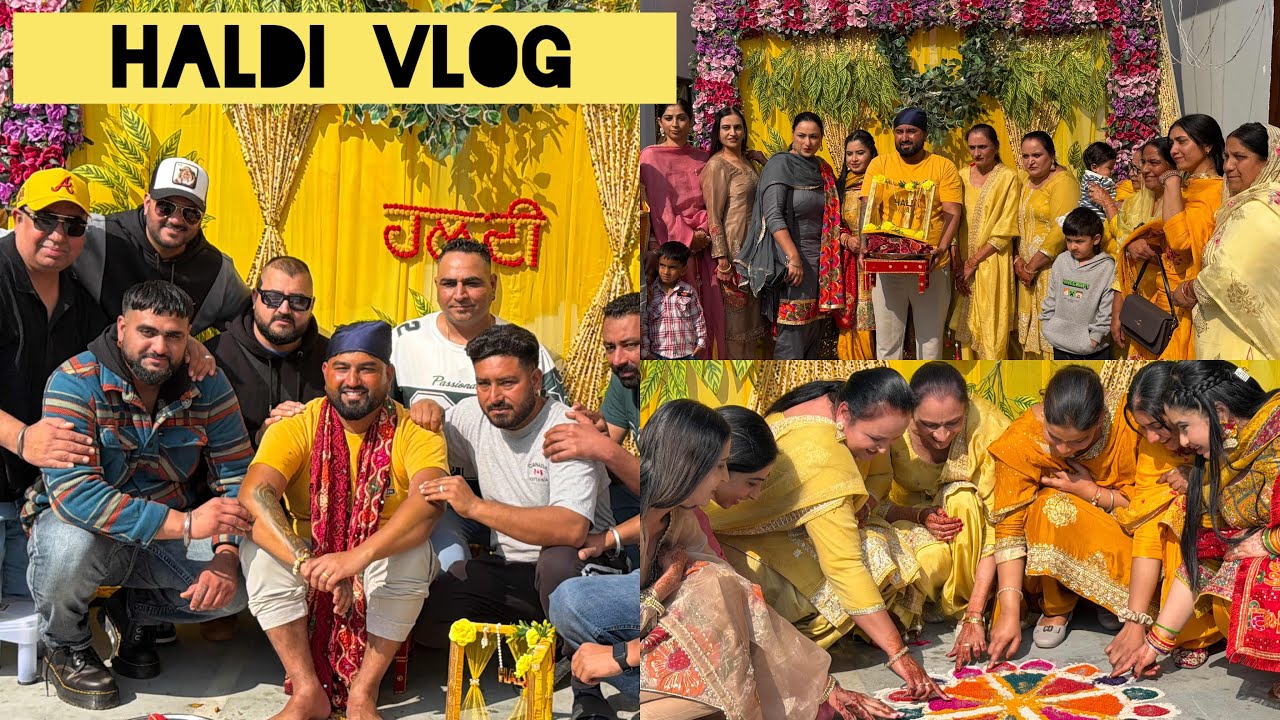 Raman di Haldi ! @JSGhumanVlogs 