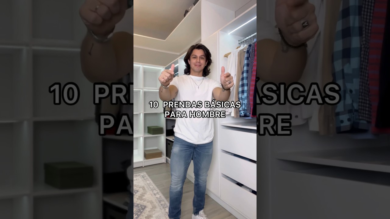 Prendas masculinas básicas 🔥 