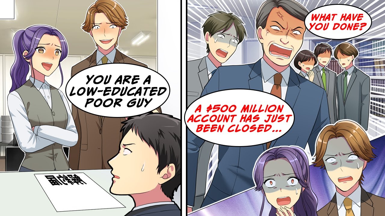 [Manga Dub] My banker ex mocked my 'low deposit,' told me to close, I withdrew 500B [RomCom]