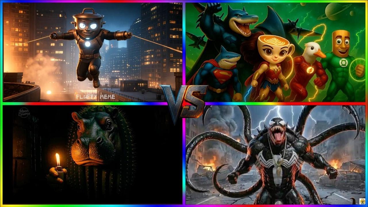 BRAINROTSPAYDIR MEN 🆚BRAINROT MARVEL🆚 BRAINROT PATAMO 🆚 BRAINROT: DC EDITION 🦇⚡️ –TilesHop🎶