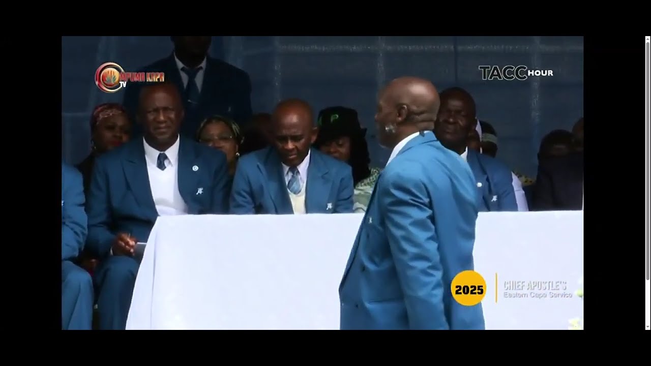 TACC Eastern Cape Chief Apostle Service 2025 - Full Service