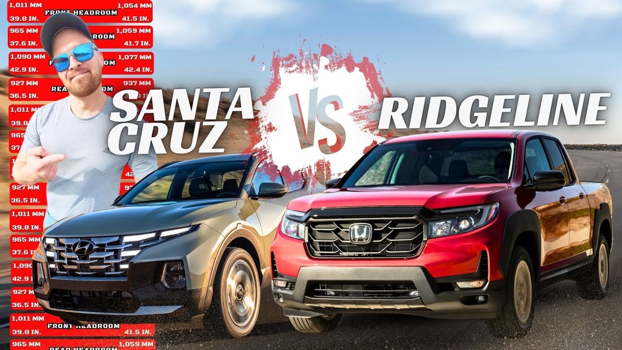 Honda Ridgeline против Hyundai Santa Cruz: Я СДЕЛАЛ 15 РАСЧЕТОВ, ЧТОБЫ ВАМ НЕ ПРИШЛОСЬ