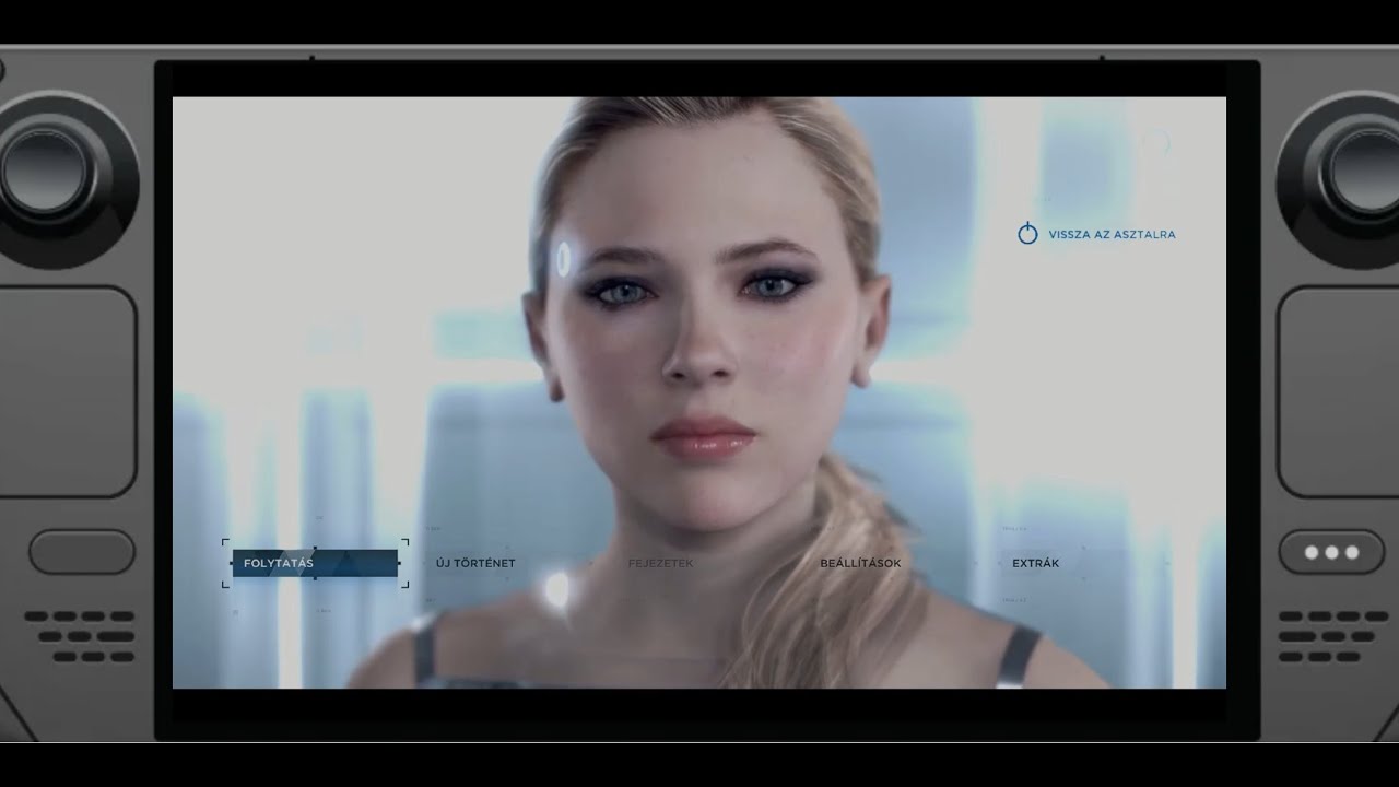 Végre itt van! -Detroit Become Human Magyar Szinkronnal (Steam Deck)
