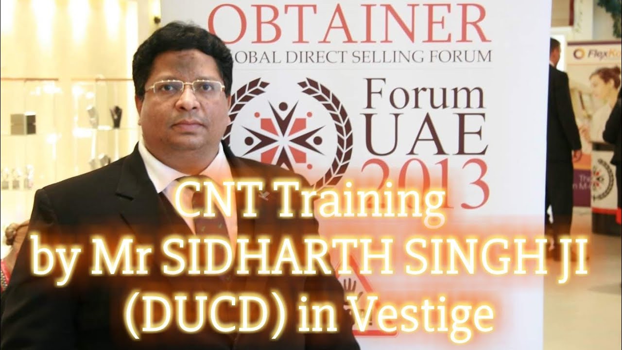 Vestige CNT Training by Mr SIDHARTH SINGH JI (DUCD) in Vestige with 1 Crore+ Cheque Size👌✌️👍