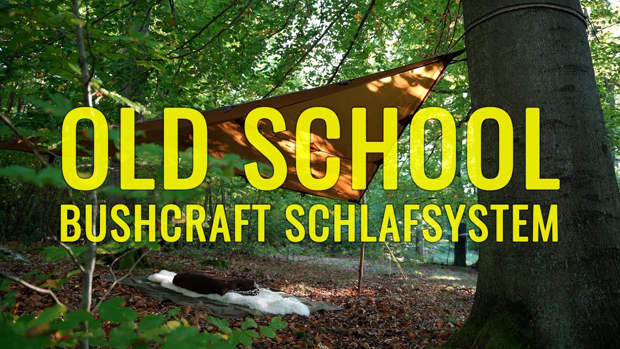 Oilskin Tarp, Groundsheet und Wolldecke im Härtetest