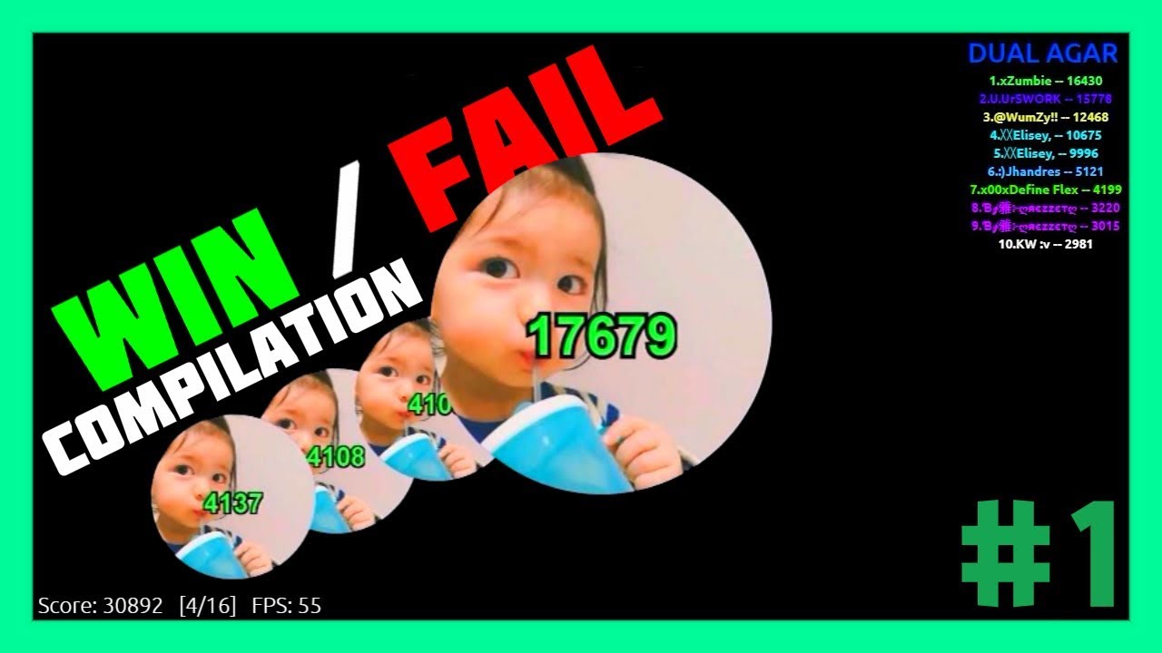 Dual Agar - Win / Fail Compilation #1