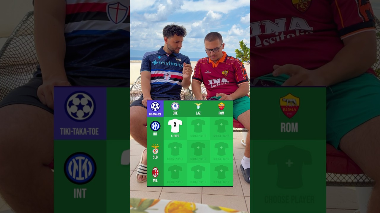 Tris calcio, ne sapevate altri?🏟️ 