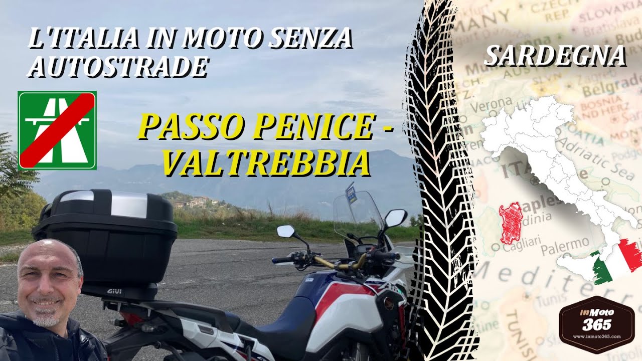 Passo Penice e una poderosa Val Trebbia - L'ITALIA IN MOTO SENZA AUTOSTRADE - SARDEGNA - 1