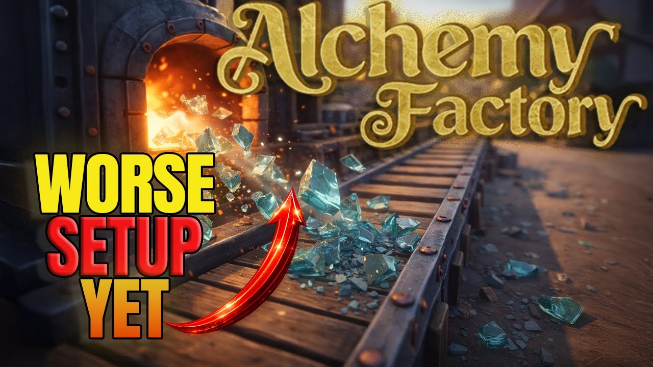 I Over-Engineered This... And It's A Disaster! 🤦‍♂️ Alchemy Factory Ep06