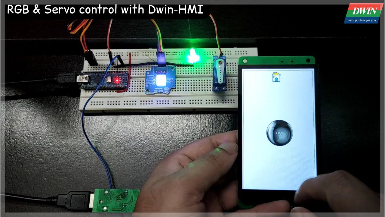 How to control Devices using Dwin HMI