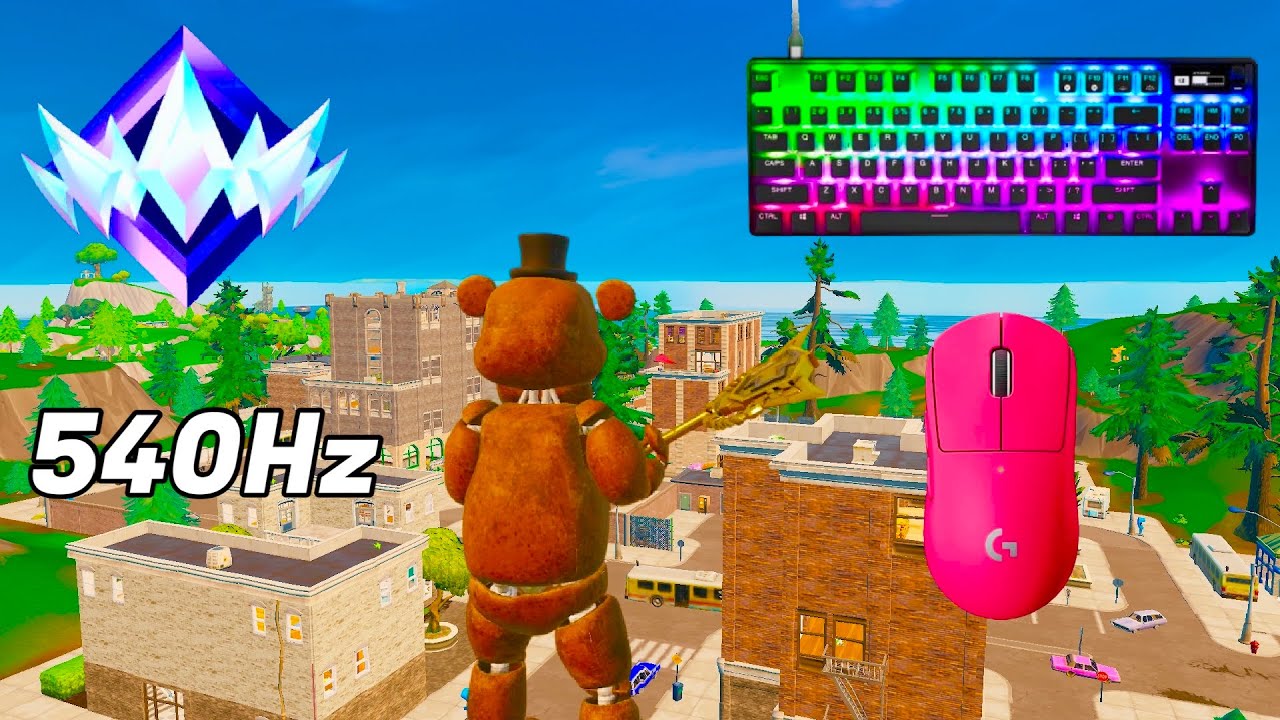 Fortnite Unreal Ranked Reload On PC | Keyboard & Mouse Gameplay | 360 FPS | 4K