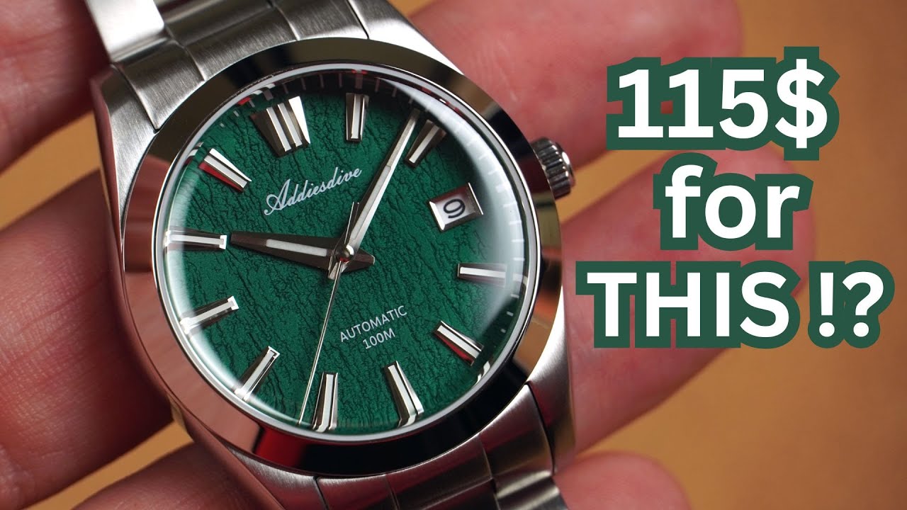 Best Budget Textured Dial? Addiesdive AD2075 Review | Aliexpress Spring Sale