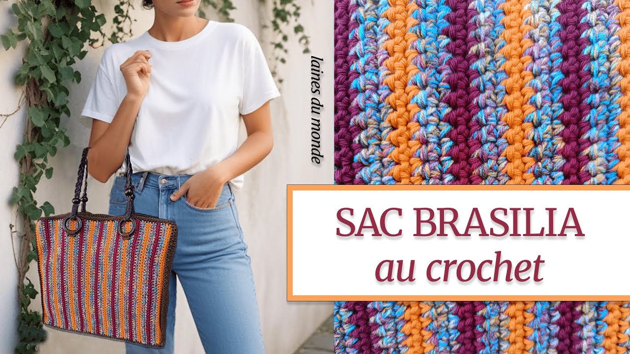 👜 Sac &agrave; Main au Crochet Facile - Le Retour de Nos Tutos DIY ! 🎉laines du monde