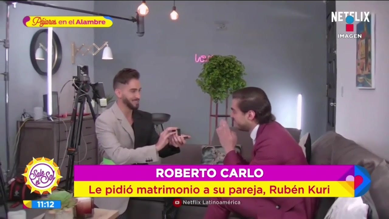 ¡SE NOS CASA! ¡Roberto Carlo le pidió matrimonio a Rubén Kuri! | Sale el Sol