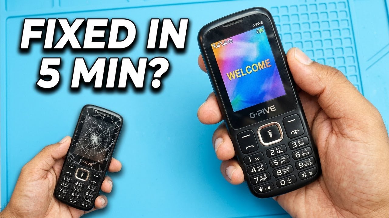 How to Change a China Keypad Mobile Phone LCD Display in 5 Minutes?