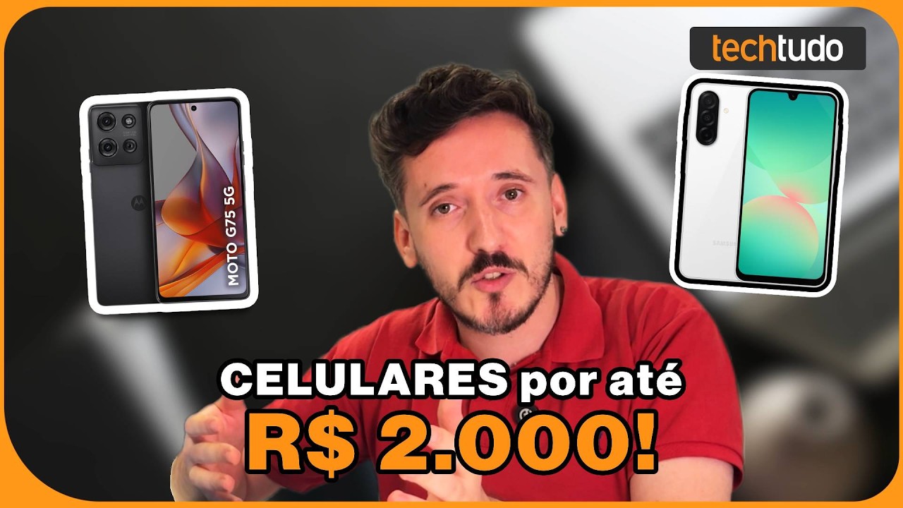 Qual o MELHOR CELULAR por até R$ 2.000? Veja 9 modelos!
