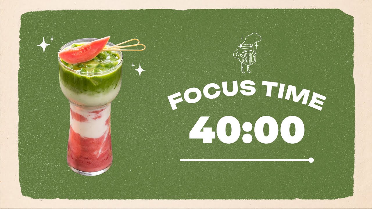 💖 Study with Me | Valentine Matcha Pink Guava | 40/10 Timer | Chill Lo-fi 🎶 | 4 Hour Focus Session