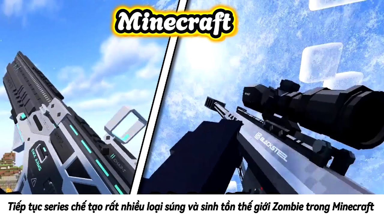Tóm tắt 100 ngày | Tiếp tục series chế tạo rất nhiều loại súng và sinh tồn ở thế giới Zombie