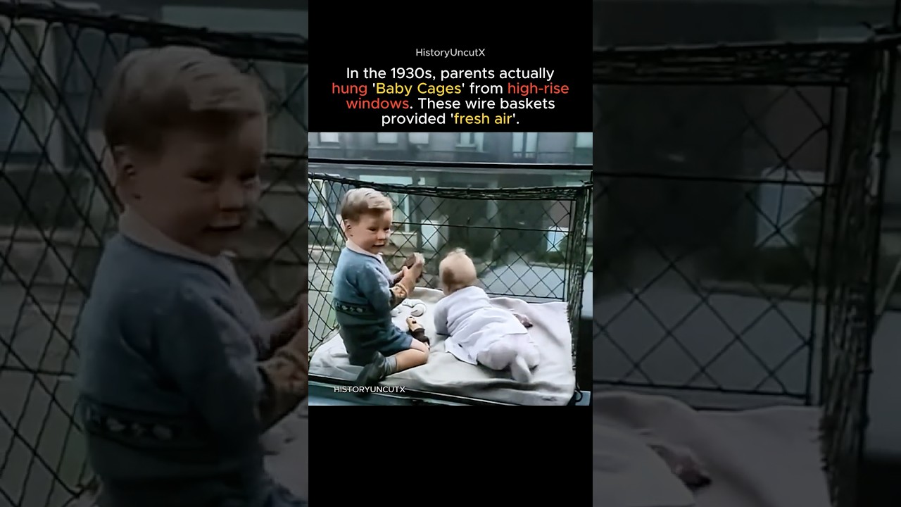 1930s Parenting Was Literally On The Edge