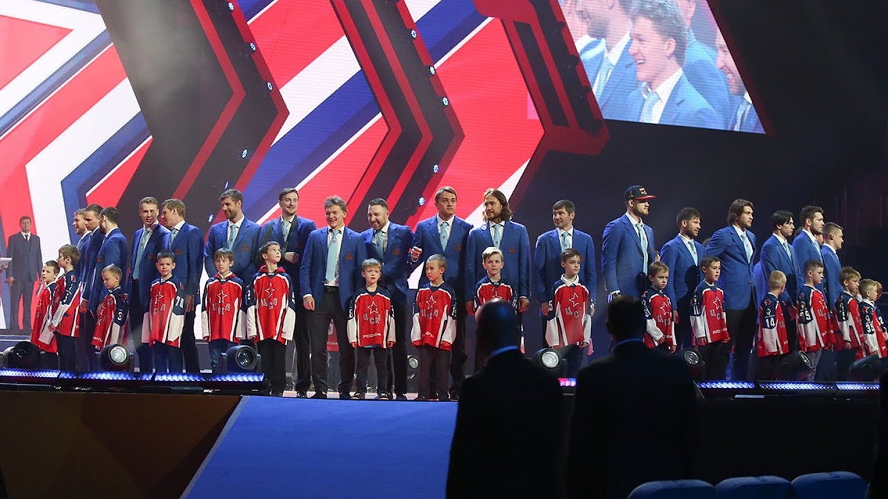 30.05.2019 Церемония чествования хоккейной команды ЦСКА