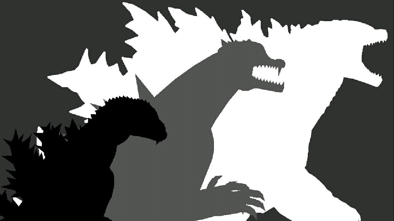 Evolution of Godzilla 1954 to 2021 [special 66 years] / Animação Stick nodes