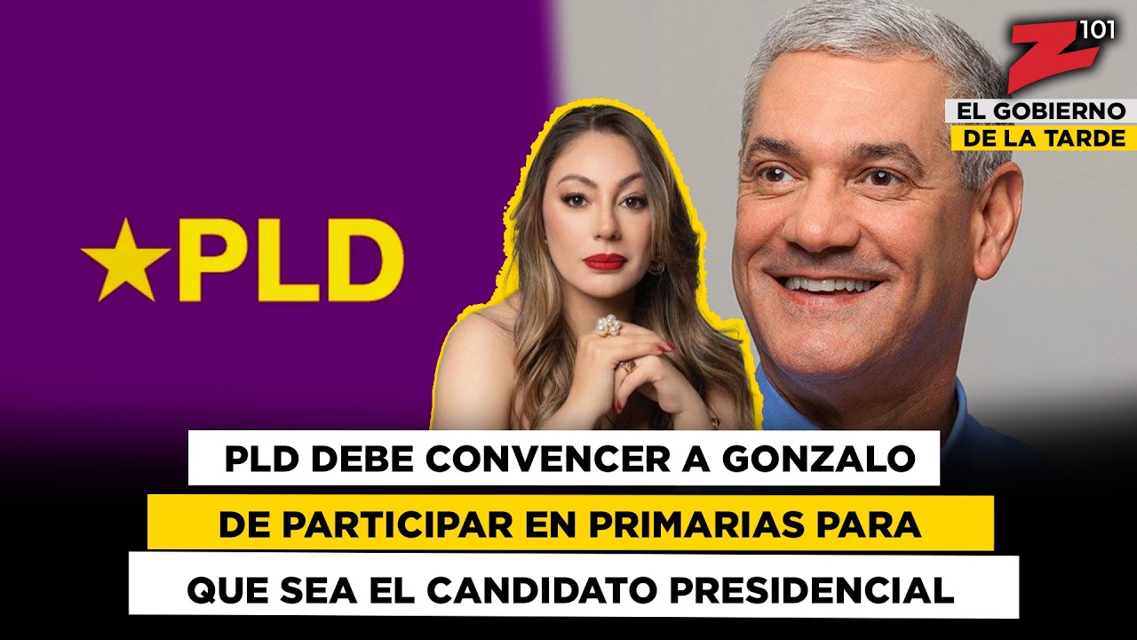 PLD debe convencer a Gonzalo de participar en primarias para que sea el candidato presidencial