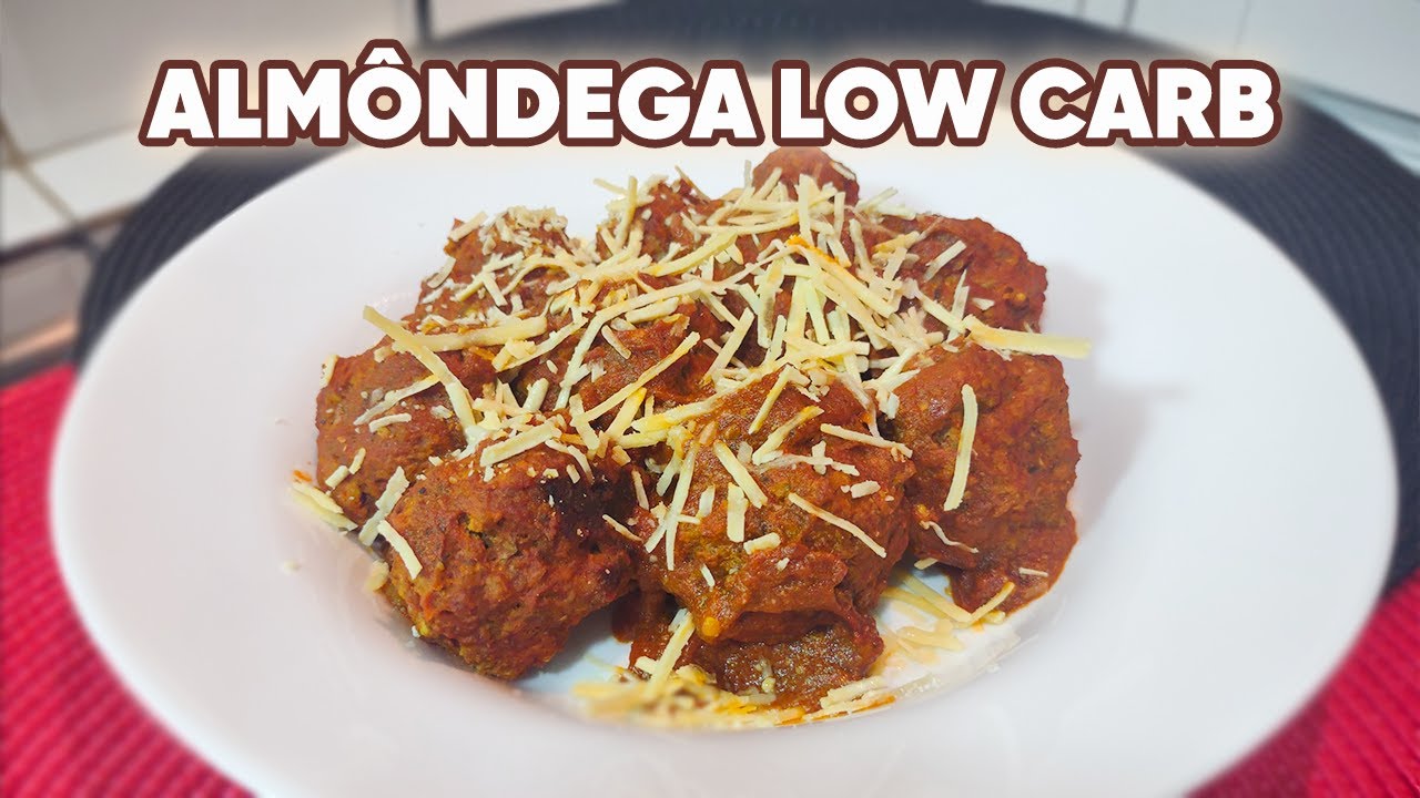 Almôndegas Cetogênicas: Receita PERFEITA de Almôndega Low Carb