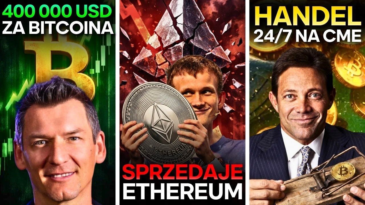 Ulica w panice, Vitalik sprzedaje ETH, a Wall Street... otwiera handel 24/7! O co tu chodzi?