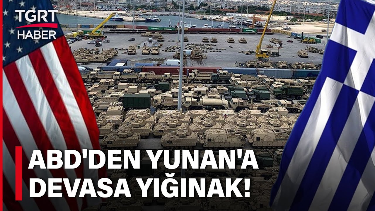 ABD Tankları Dedeağaç'ta! Yunan Medyası 'Atina'nın Başarısı' Diye Duyurdu - TGRT Haber