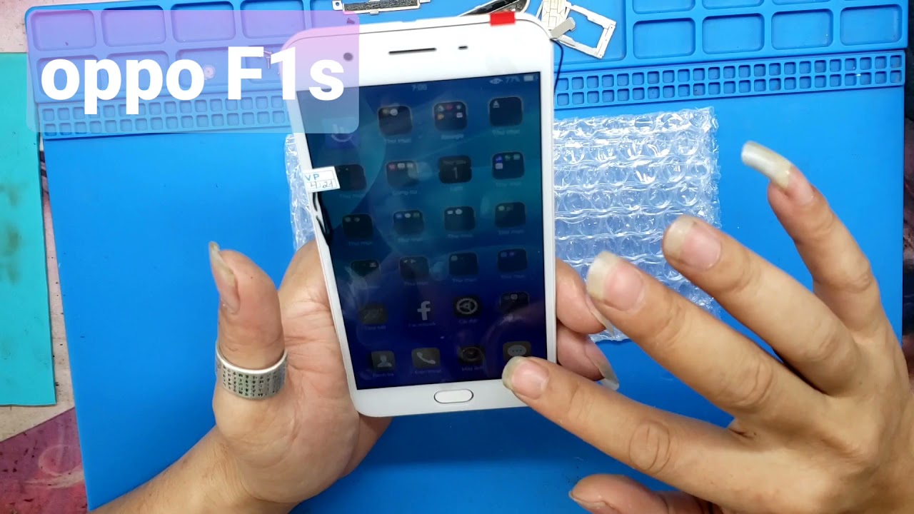 OPPO F1s / Instructions to replace the oppo f1s screen / Remove the genuine screen replacement