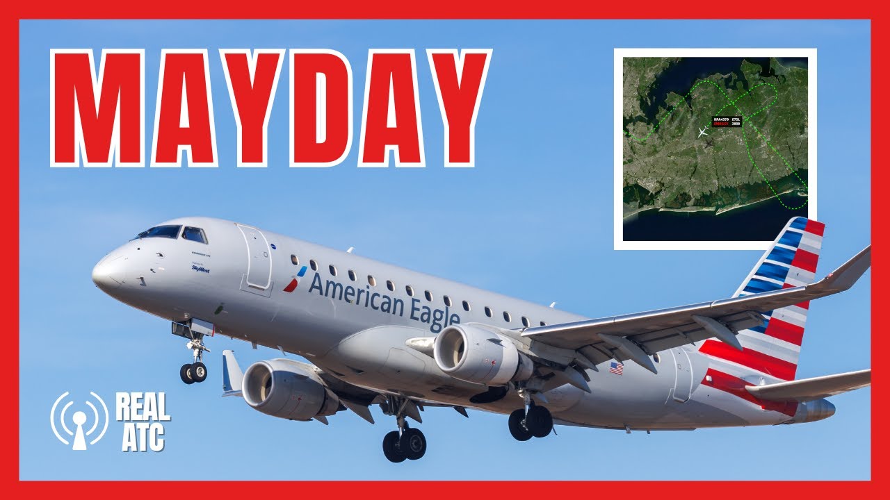 MAYDAY! Engine Failure on Takeoff | American Eagle Flight 4379