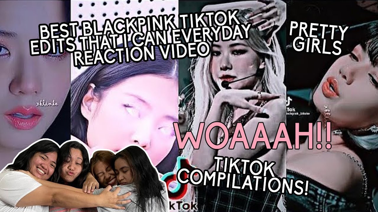 Best Blackpink Tiktok Edits That I Can Watch Everyday Reaction Video | Pinkpunk TV