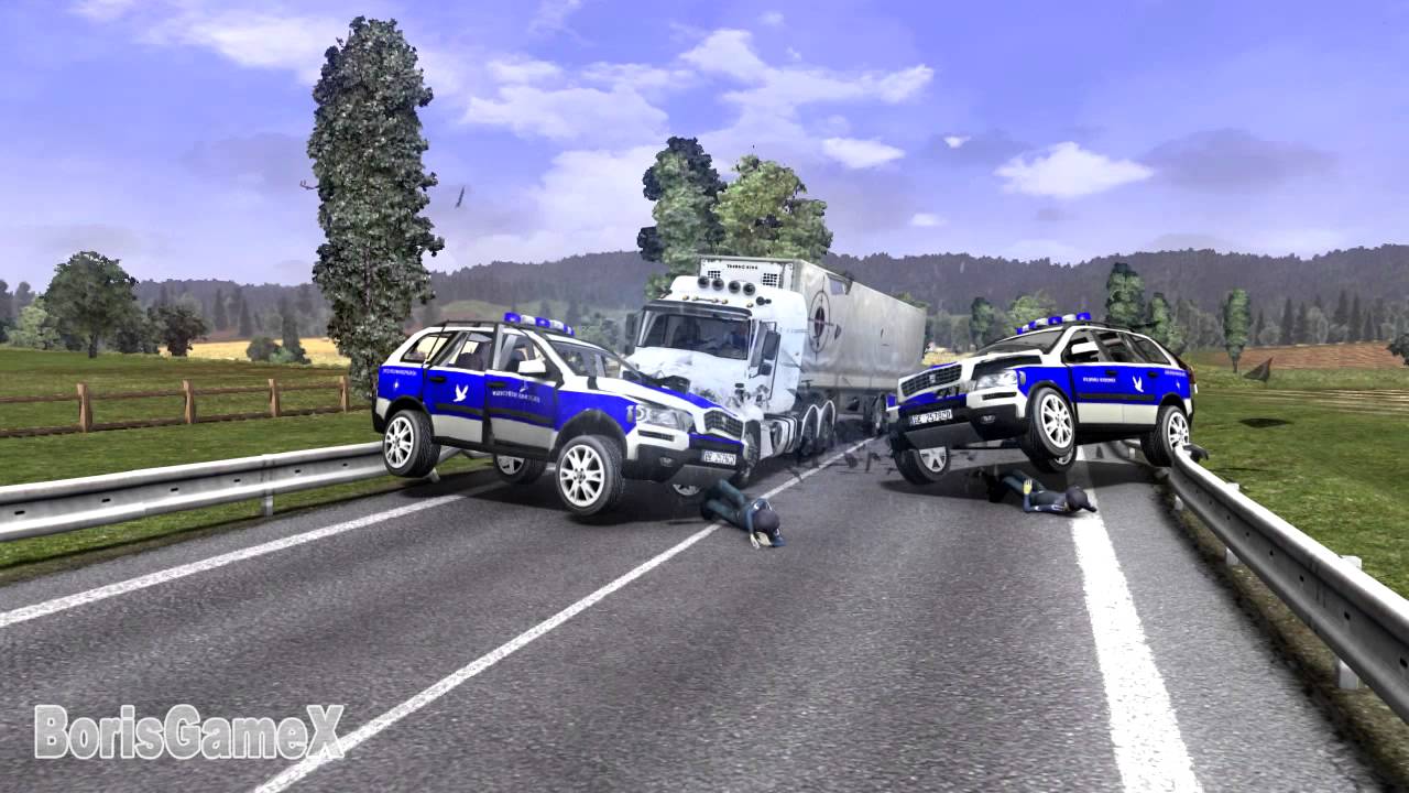ETS 2 Hot Pursuit Mode - Contraband Cargo - Traffic Police - Нелегальные Грузы - Мод Полиции