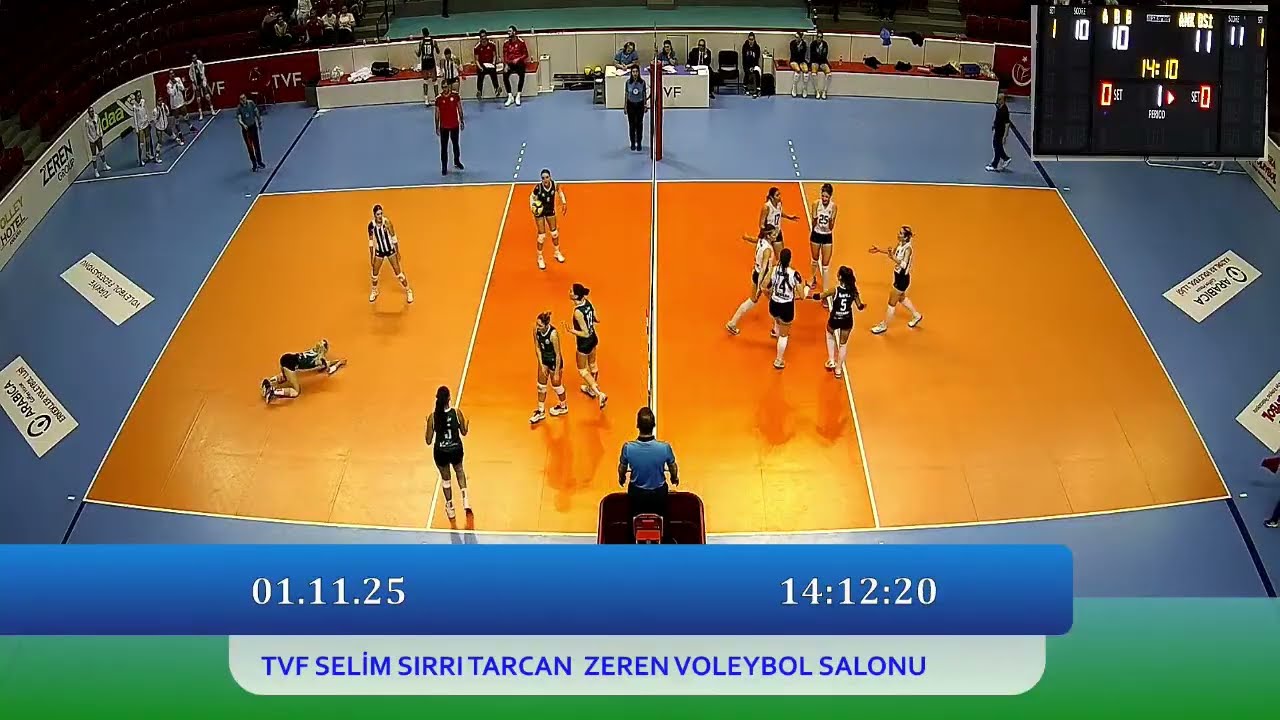 B.ŞEHİR BLD. ANKARA SPOR - ANKARA DSİ Kadınlar 2.Ligi