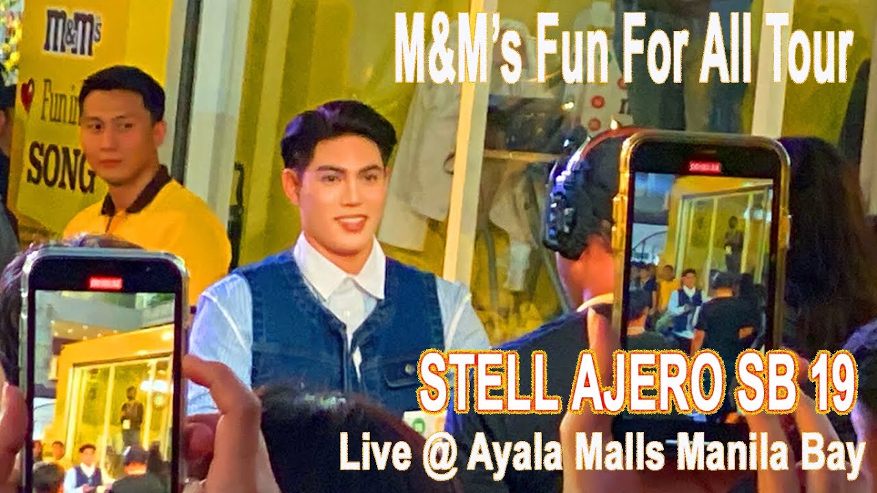 STELL AJERO - SB19 LIVE AT AYALA MALLS MANILA BAY | M&M’s FUN FOR ALL TOUR 2024
