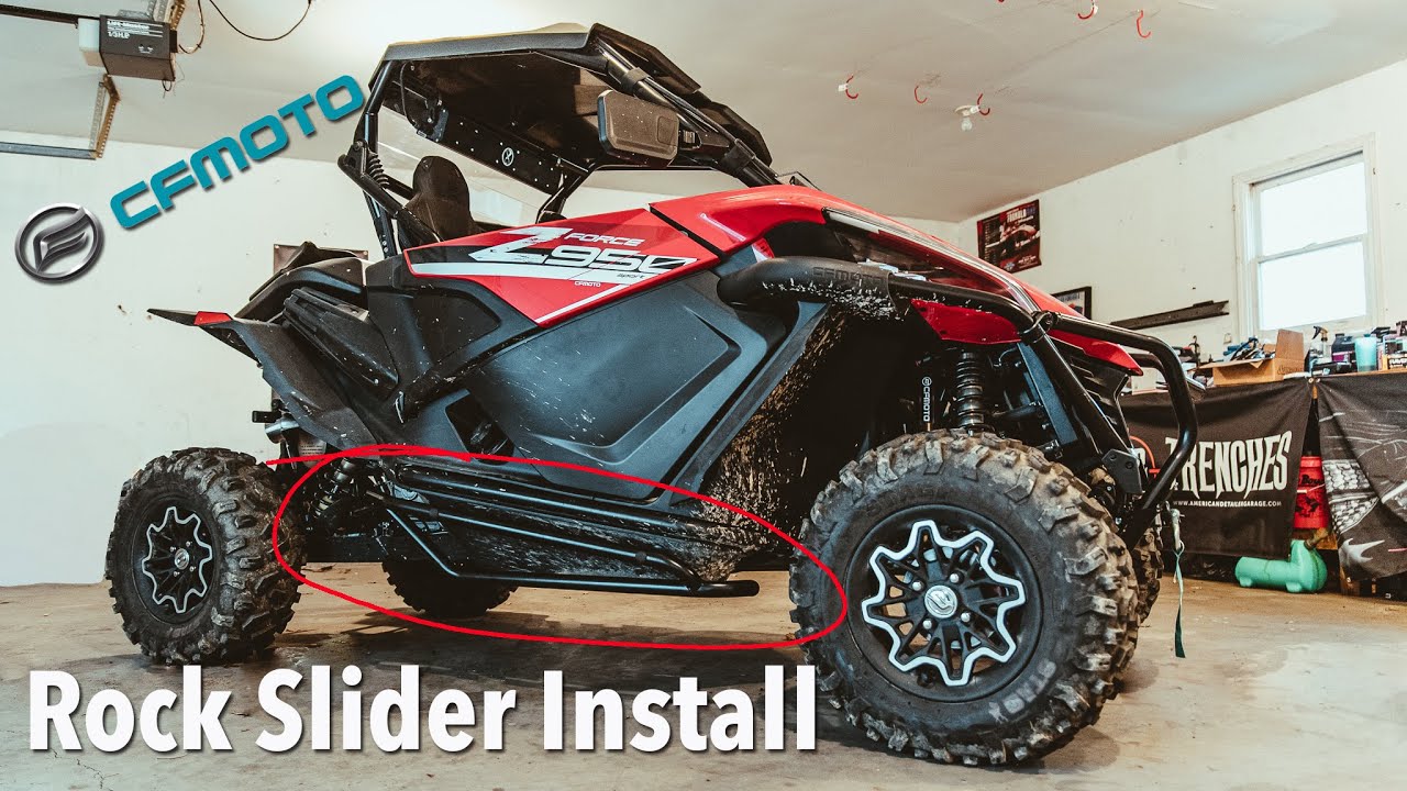 CFMoto Z950 Sport: Rock Slider Install (How to)