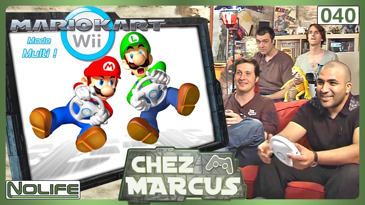 Chez Marcus n°040 : Mario Kart Wii (Mode Multi)