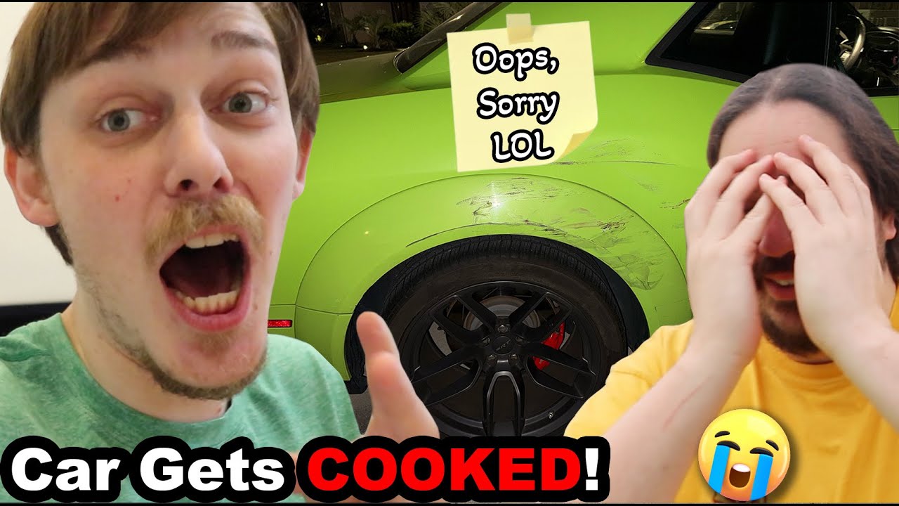 SOMEONE CRASHED THE HELLCAT REDEYE!