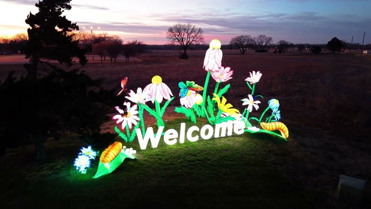 Greater Wichita Christmas Drone Tour 2024