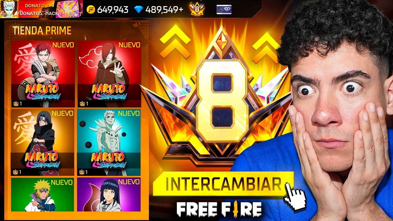 GASTE 15,000 DIAMANTES y COMPRE TODA LA NUEVA TIENDA PRIME en FREE FIRE !! - TheDonato