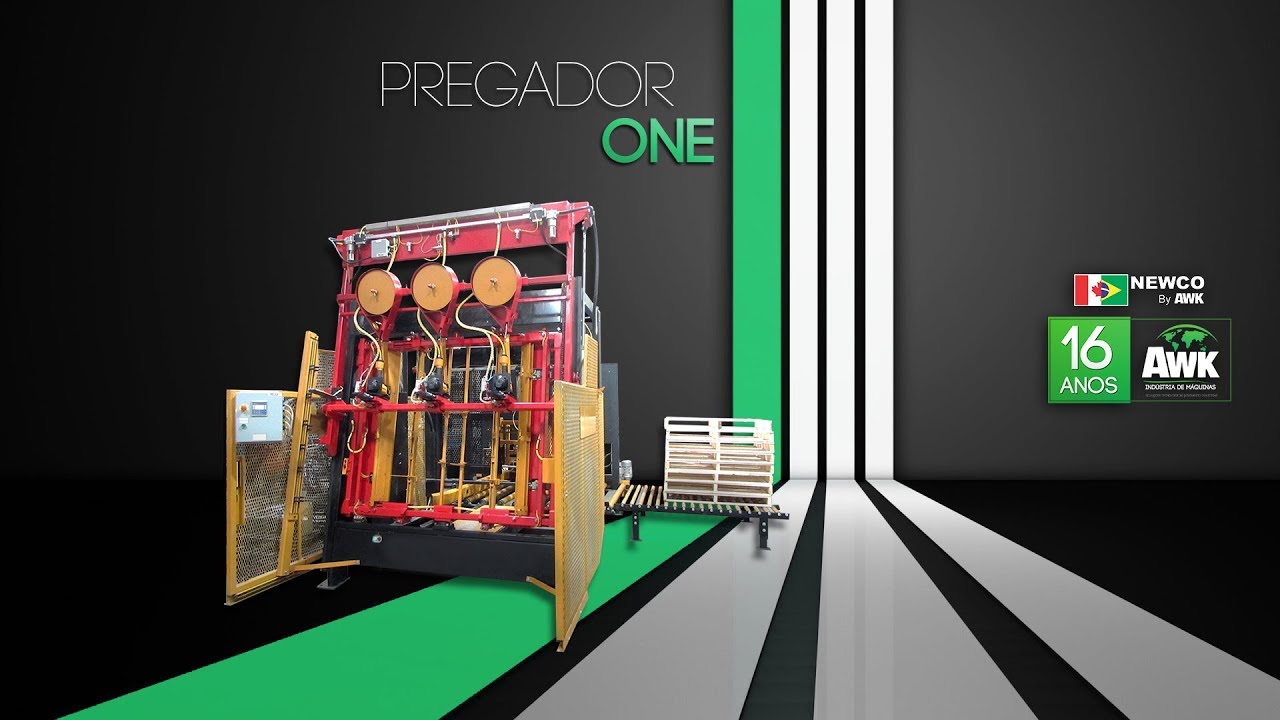 Pregador One - AWK - Sistema de Montagem de Pallets