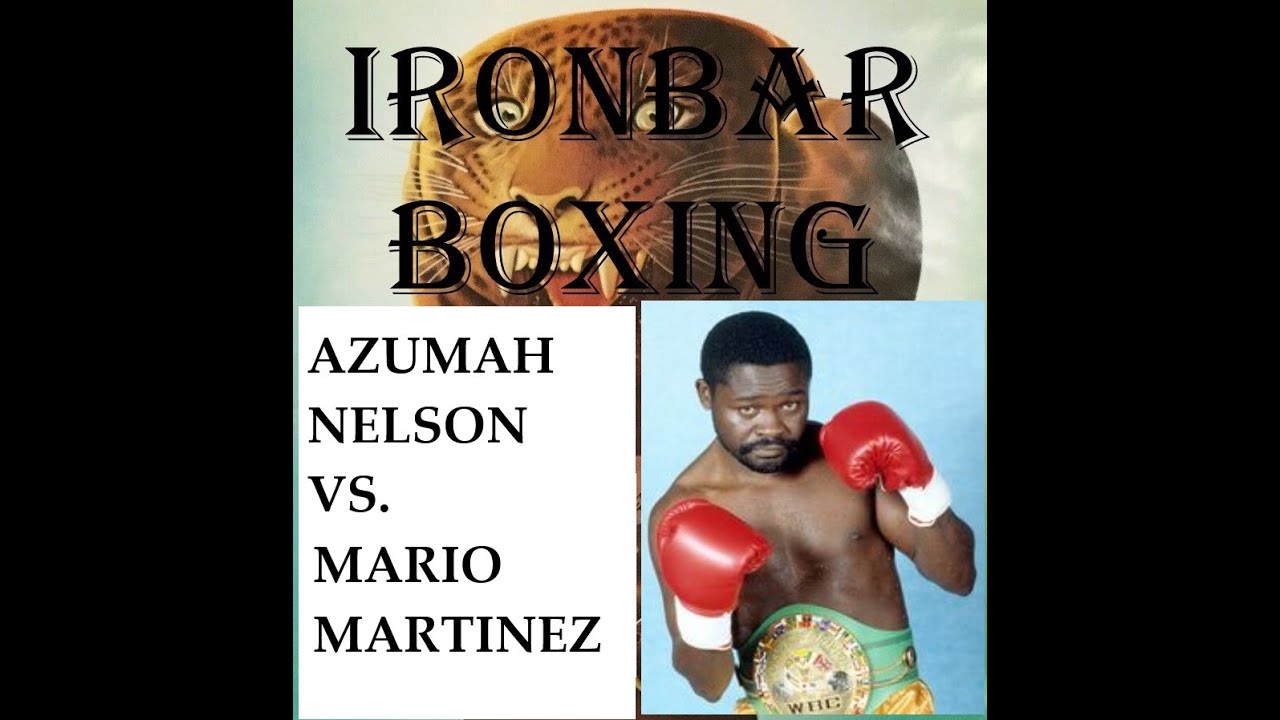 Azumah Nelson v. Mario Martinez.WBC JLWC.