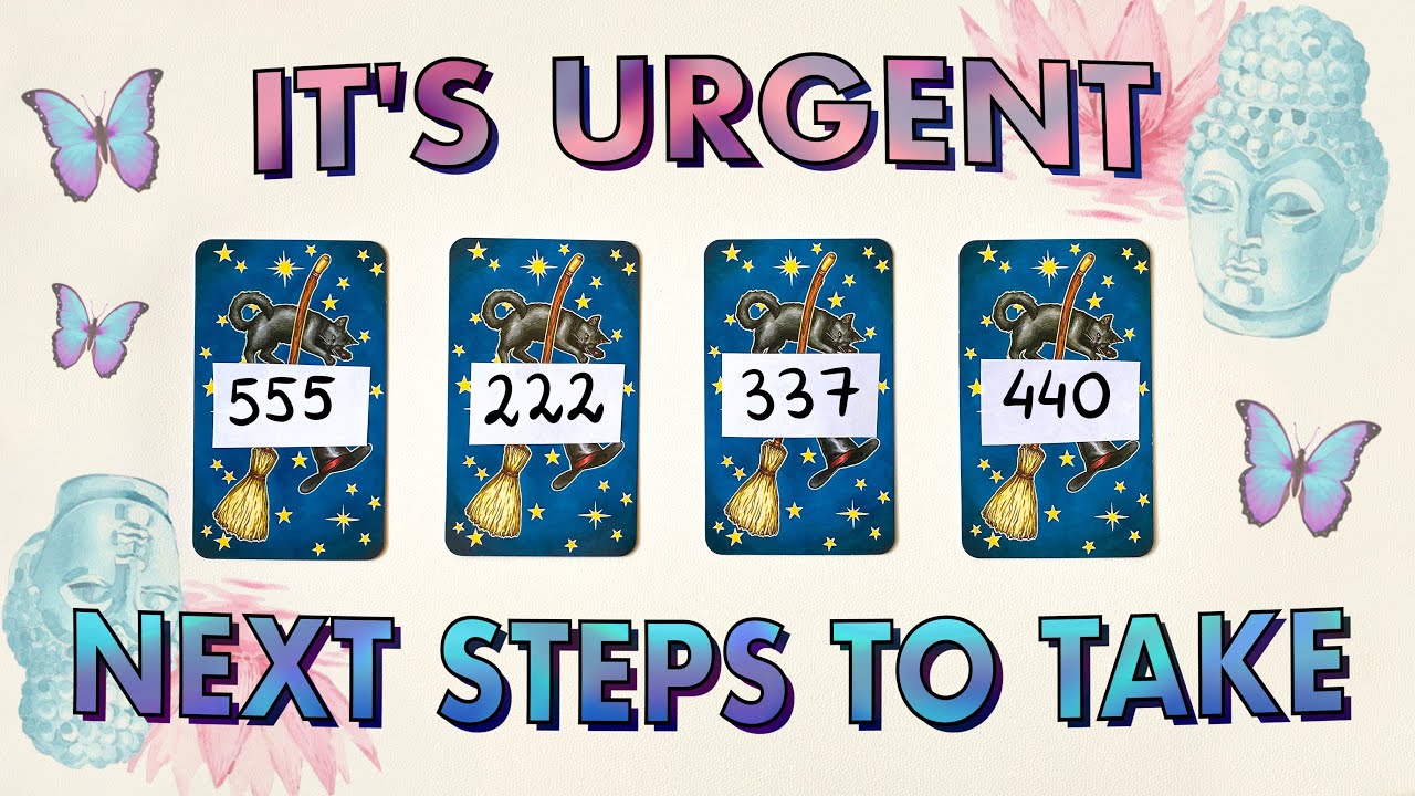 Urgent ⚠️ Guidance You NEED Right Now! | What To Do Next❓| Tarot Reading Pick a Card 🔮