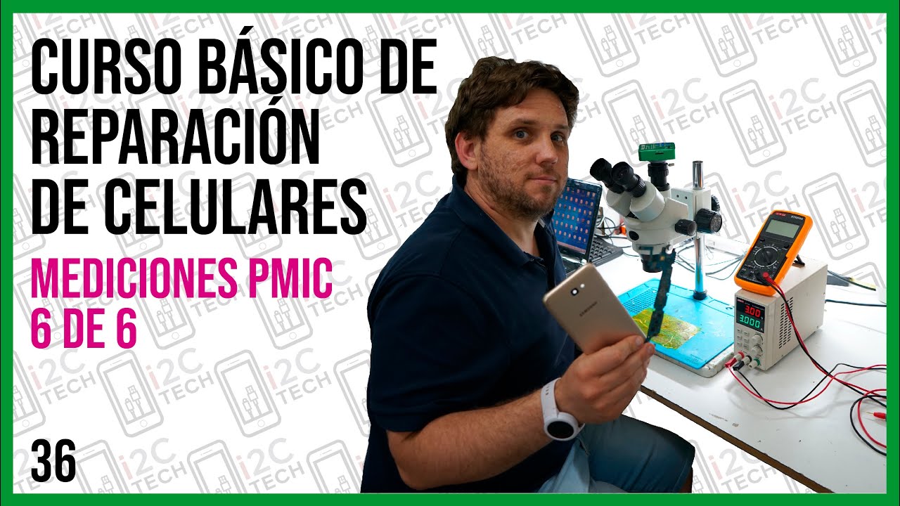 #36 CURSO DE REPARACION DE CELULARES: Cómo medir el PMIC o IC de POWER para saber si funciona? 💡📱👌