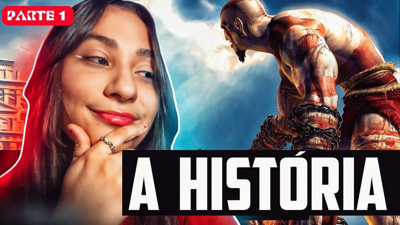(CHOCADAAAA!!) Sess&atilde;o Spoiler - A Hist&oacute;ria de God of War | REACT PARTE 1