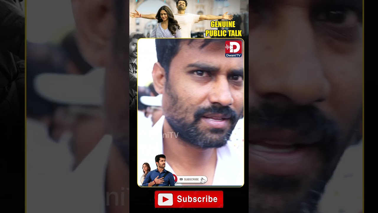 Family star Movie Genuine Public Talk | DwaniTV Telugu